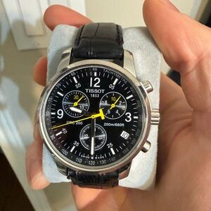 Tissot PRC 200 Quartz Chronograph with deployment clasp